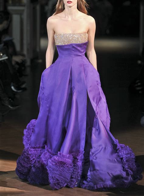 brautkleider von givenchy|Givenchy purple dresses.